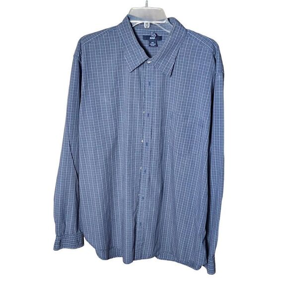 Gap XXL Button Down Blue Men's Long Sleeve Shirt - Picture 1 of 9